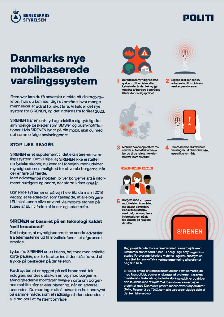 Danmarks nye varslingssystem
